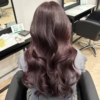 ロング カラー yukari🌷名駅 *大人かわいい艶髪のヘアスタイル