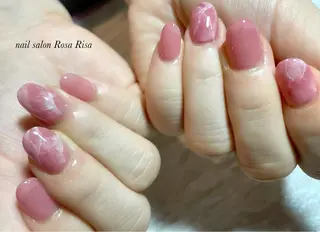 ミディアム ネイル ネイルスタジオ シェイクユアハンズのネイルデザイン