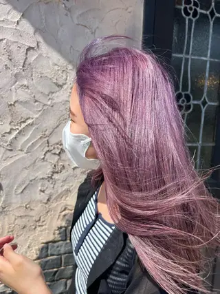 ロング カラー 🩵小野 えりか🩷のヘアスタイル