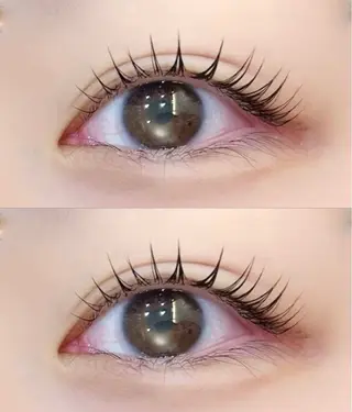 マツエク・マツパ eve🐰束間まつ毛 /透明感カラーのマツエク・マツパデザイン