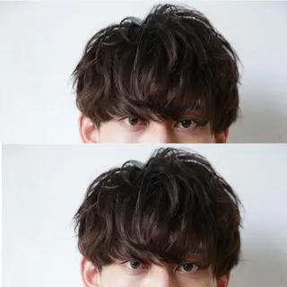 ショート パーマ ヘアアレンジ メンズ メンズパーマの達人 🌟川内絵人のヘアスタイル