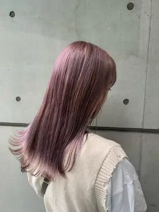 ロング 大角  実希のヘアスタイル