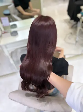 ロング 髪質改善× ブリーチなしyutoのヘアスタイル
