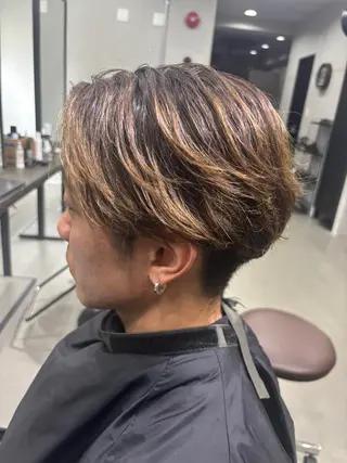 パーマ メンズ caly(キャリー)所属・平野 里奈のヘアスタイル