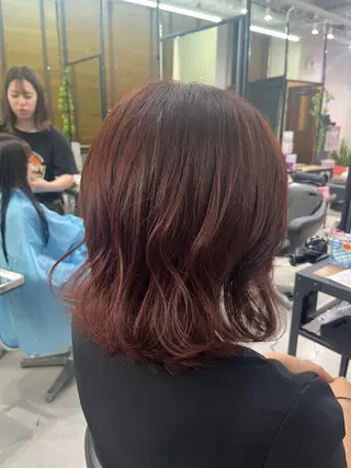 ミディアム 🌼ブリーチ特化 カラー職人こまち🌼のヘアスタイル