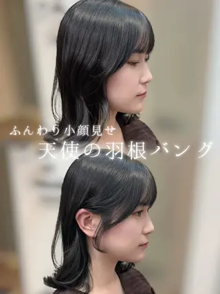 たぴ。ぱつっとボブ /暖色艶カラー🍒のヘアスタイル