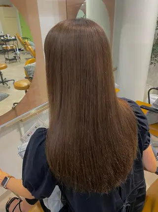 ロング 水口 莉央のヘアスタイル