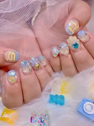 ネイル シェアサロンLei.g(レイジー)所属・3Dアートネイル💗 都築レナのネイルデザイン