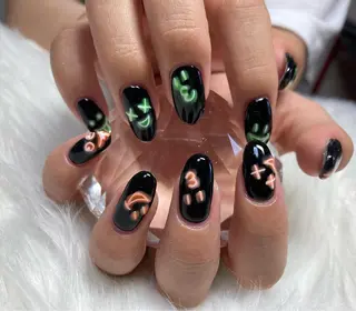 セミロング ネイル nail yukkoのネイルデザイン