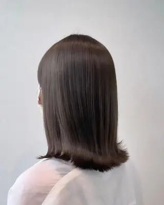 セミロング カラー パーマ ネイル マツエク・マツパ アイブロウ yelm ［official］のヘアスタイル