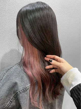 ロング カラー ハイトーン/韓国風/ 艶髪/吉祥寺のヘアスタイル