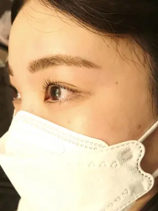 メンズ マツエク・マツパ 口コミ高評価🌠眉と まつ毛の専門MIKIのマツエク・マツパデザイン