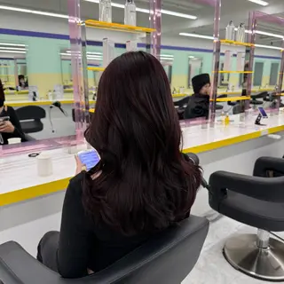 ロング カラー ヘアアレンジ 🎀Girly艶髪カ ラー🎀Harukaのヘアスタイル