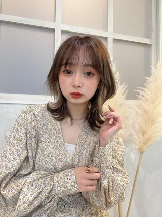 ミディアム FORTE MiLA 新居尚志のヘアスタイル