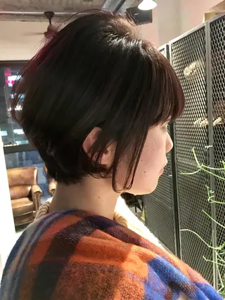 ショート MANON by H所属・俵 知広のヘアスタイル