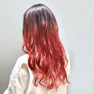 ロング カラー 🌈ぷる艶カラー🌈 髪質改善👑柳沼尚貴のヘアスタイル