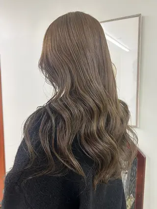 カラー nappe🐏 栄／矢場町のヘアスタイル