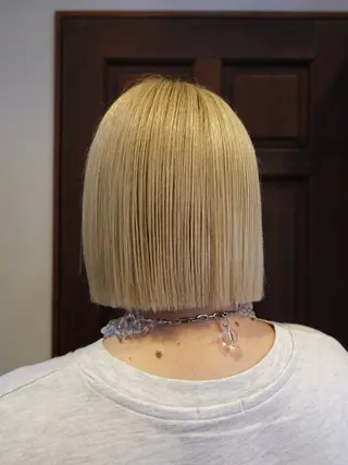 ショート RECHE所属・YUURI カットモデルのヘアスタイル