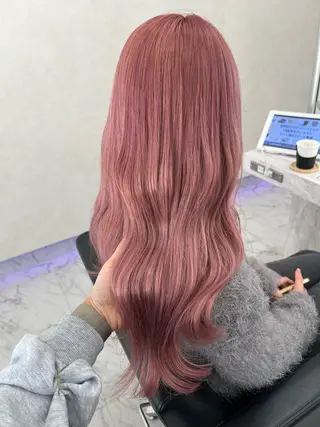 ロング 韓国風🫧艶カラー 💟ran💟のヘアスタイル