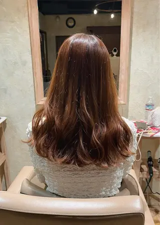 ロング 田中 鈴乃のヘアスタイル