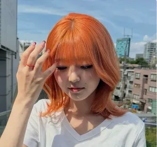カラー Mikoto /透明感カラーのヘアスタイル