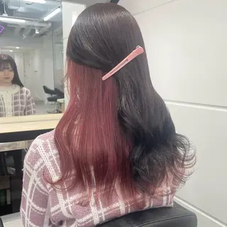 ロング 盛れる暖色🎀ガーリ ーヘア🎀きっかのヘアスタイル