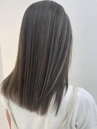 ミディアム カラー 天王寺の美容師 わだひろしのヘアスタイル