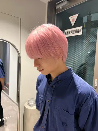 メンズ MONIQA原宿所属・24時間受付🌈ブリ ーチ特化RYUTOのヘアスタイル