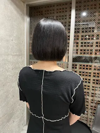 ショート パーマ ロングパーマ木村 ボブパーマのヘアスタイル