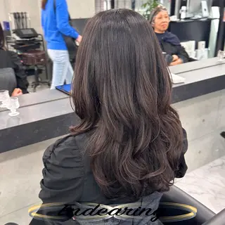 セミロング Endearing 銀座/レイヤーカットのヘアスタイル