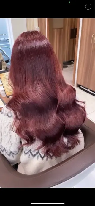 ロング カラー 🩶片山 理緒🩶のヘアスタイル