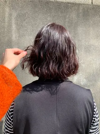 カラー SABO 🪴岡田知佳のヘアスタイル