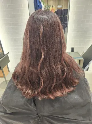 カラー ロング stair:case所属・💜艶髪カラー💜 🎶富川美希🎶のヘアスタイル