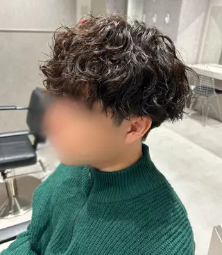 メンズ 👑駅近メンズサロン パーマ特化北千住👑のヘアスタイル