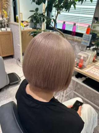 カラー ♡ハイトーン★ ネイル/しの♡のヘアスタイル