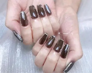 ネイル 🤎HARU 🧸のネイルデザイン