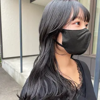 セミロング カラー 🌼RIKA🌼レデ ィース専門💖のヘアスタイル