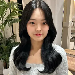 ロング カラー ヘアアレンジ レイヤー/艶カラー/ Natsuho💞のヘアスタイル