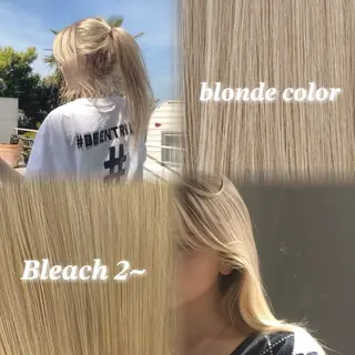 ロング NAMI🤎ブラウン &ミルクティー🤍のヘアスタイル