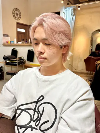 カラー 中野 裕介のヘアスタイル