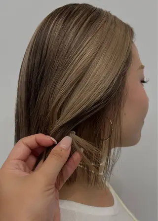 ショート カラー yuan tanakaのヘアスタイル