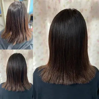 セミロング ゴトウ エイイチのヘアスタイル