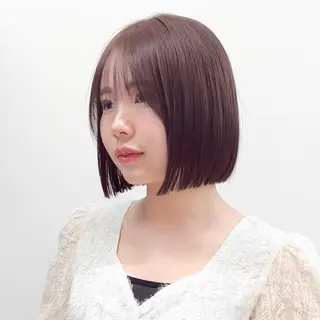 ショート 縮毛矯正/韓国ヘア /レイヤー🎀ミズキのヘアスタイル