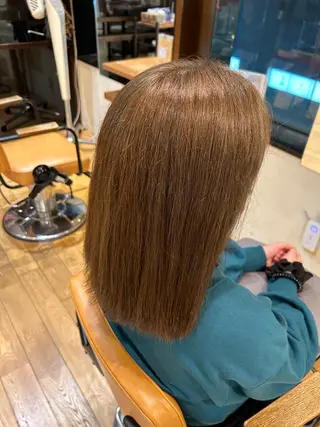 セミロング カラー HIMEKA／ ボブ🌷のヘアスタイル