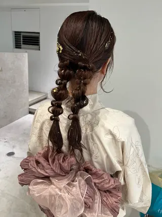 ロング 透明感color ˚✧₊amuのヘアスタイル