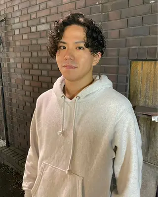 パーマ メンズ メンズ/特殊ヘア パーマ🕷️小夏貴也のヘアスタイル