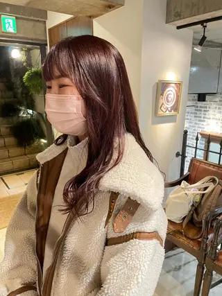 ロング カラー まつ毛パーマ🐏 NANAMIのマツエク・マツパデザイン