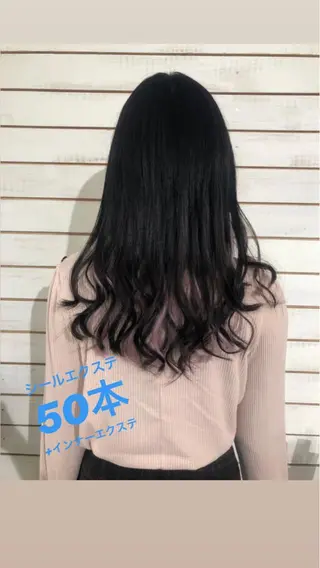 セミロング カラー 🦋美髪/エクステ 🦋アベイクミのヘアスタイル