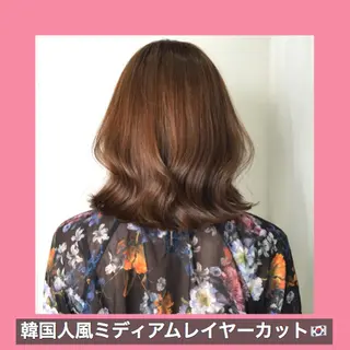 ミディアム サロウィン所属・K-POP好き美容師 🇰🇷Kai.Yのヘアスタイル