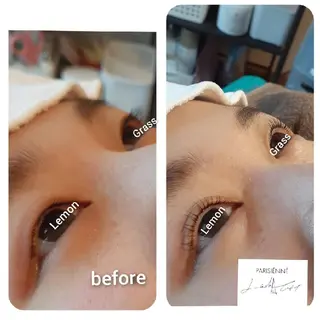 マツエク・マツパ Lemon grassのマツエク・マツパデザイン